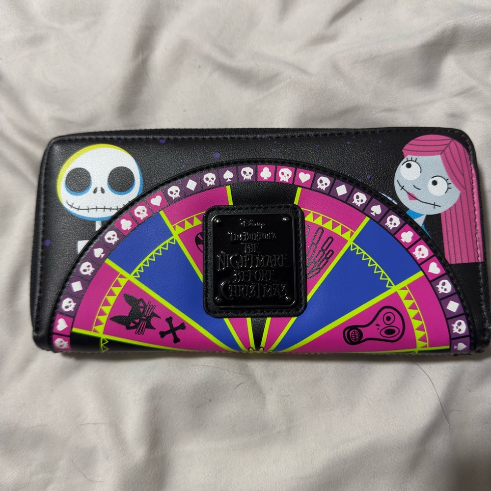 Disney Colorful Nightmare Before Christmas Wallet
